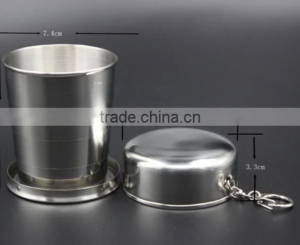 Six-layer Stainless Steel Flexible Folding Portable Cups or Travelling Cups photo-6
