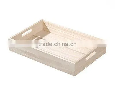 Paulownia Plywood,Wood Material and China Regional Feature Wooden Tray photo-2