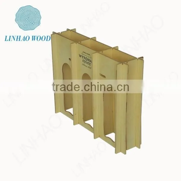 China 6 Bottle Wood Wine Box Manufacturer