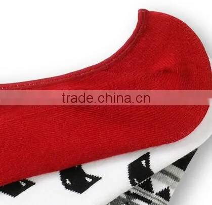 Cotton Knitted Custom Women No Show Sock photo-3
