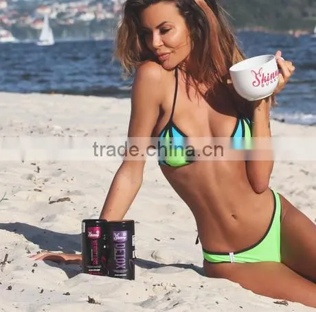 Sexy Women Bikini Set Push Up Striped Triangle Bathing Suit Beach Swimwear photo-3