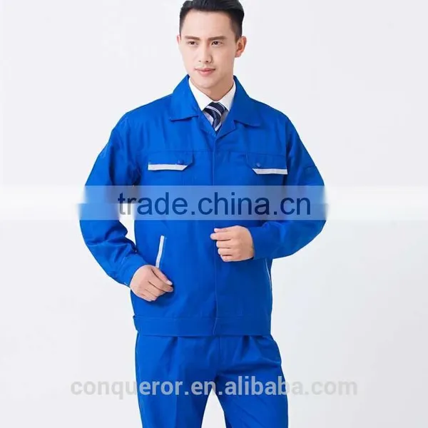 OEM Wholesale Nevy Blue Worker Uniform ,labor Uniform photo-2