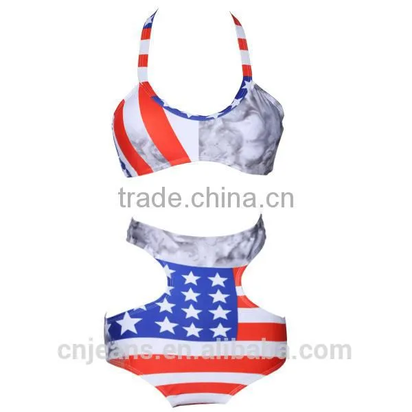 GZY 2015 Stocklot High Waist Fashion Lovely Girl Super Bikini Swinwear photo-3