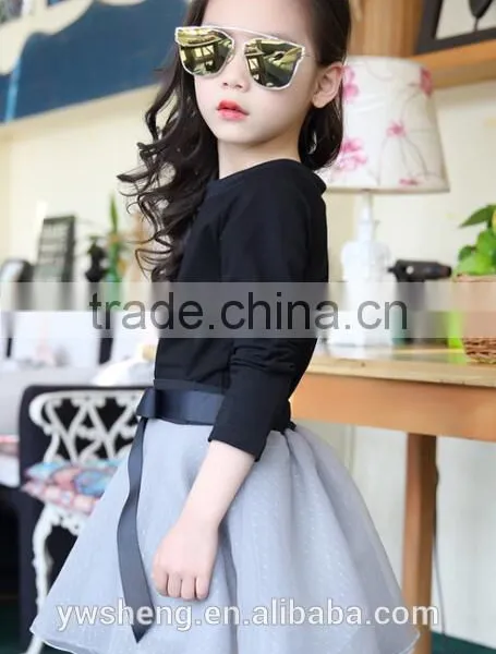 2016 New Wholesaler Baby Girl Princess Two-piece Dress Spring and Summer Tutu Skirt photo-2
