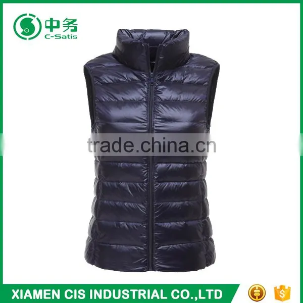 Latest Fashion Multi Color Keep Warm Women Winter Duck Down Vest for Sale photo-5