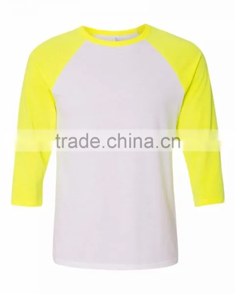 Bella+Canvas Unisex 3/4 Sleeve Raglan Baseball Tee - Made From Polyester Cotton Blend and Comes With Your Printed Logo photo-6