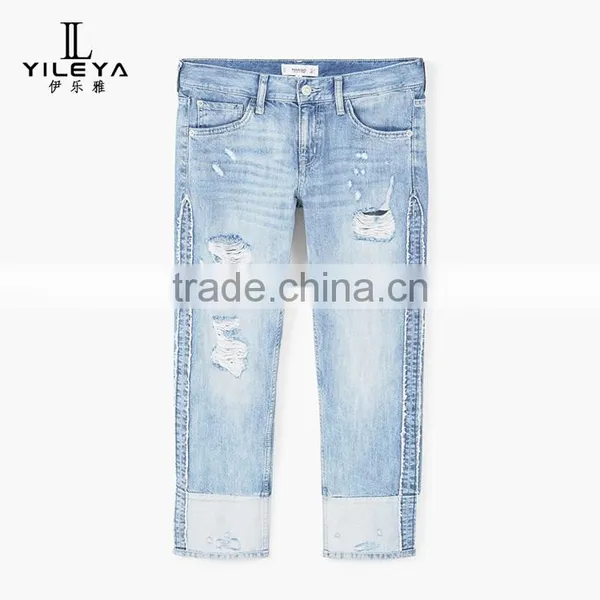 Made Inguangzhou Womens Jeans,pants Garment Factory,denim Jeans photo-6