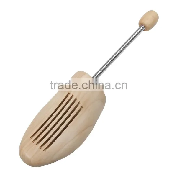 Shoe Tree Type and Wood Material Shoe Stretcher With Bendable Spring photo-5