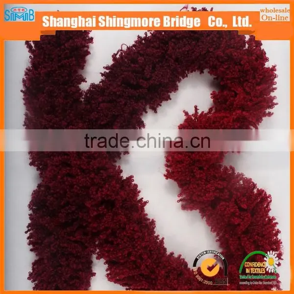 2016 New Fashion OEKO-Tex Standard Quality Knitting Scarf Yarn Acrylic Pig Tail Yarn photo-6