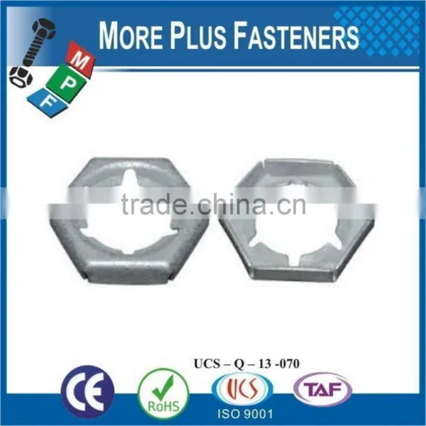 Made in Taiwan Captive Stainless Steel Zinc Plated Hexagonal Self Locking Counter Nuts photo-6