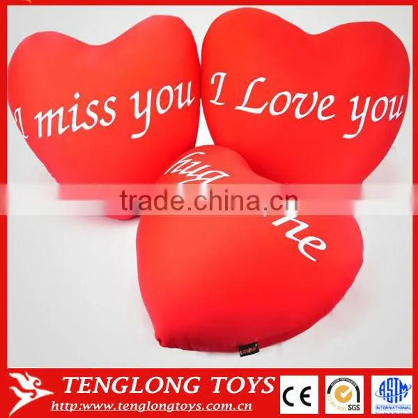 Wedding Decoration Heart Shaped Custom Pillow