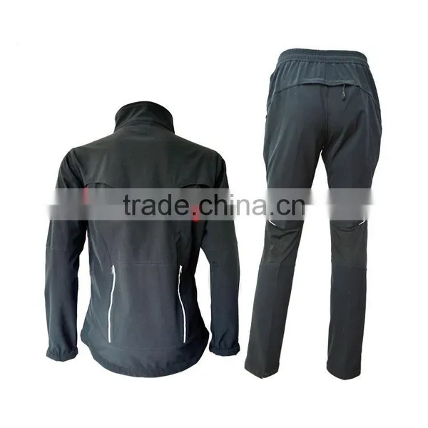 Winter Road Bike Clothing Set Warm Polar Fleece Jackets And Pants Suits Outdoor Sports Wear photo-2
