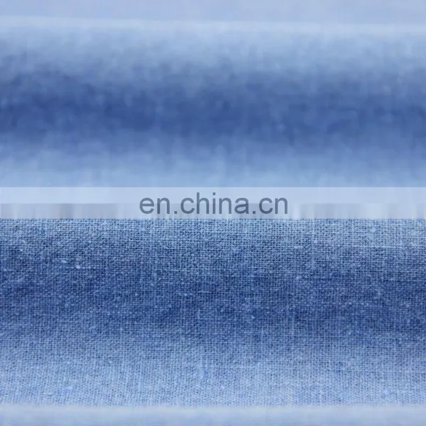 XFY-RL162 Navy Washing Fluorescence Pigment Dye Rayon Linen Fabric Wholesale Linen Fabric photo-4