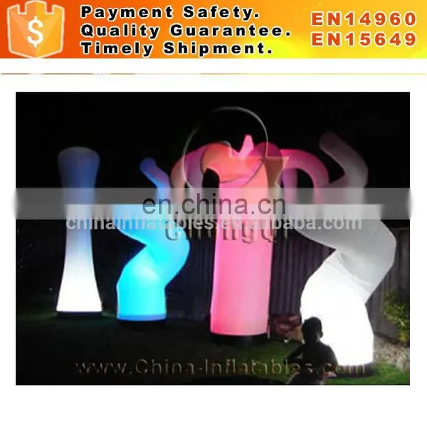 Outdoor Led Pillar Light Inflatable Light Column for Events Led Pillar Light photo-5