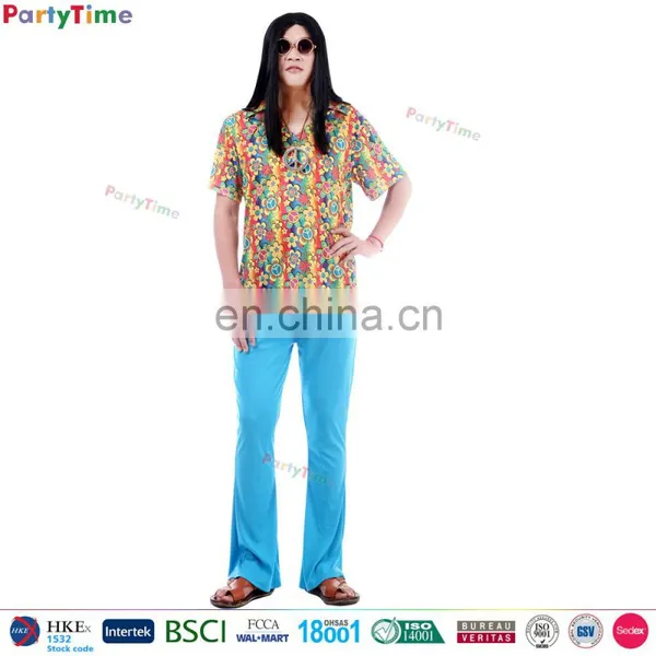 Halloween Party Hippie Costume Men Halloween Costume Manufacturers China