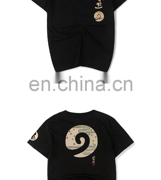Fashionable Bulk Tshirts Loose Fit Latest Two Color t Shirt Designs 2016 for Men Printing T-shirts
