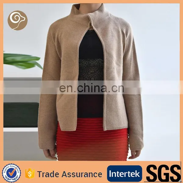 Women Stand Collar Cashmere Sweater Sale
