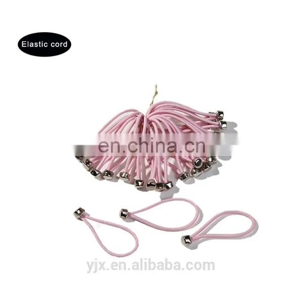 2mm Polyester Elastic String, Elastic Cord With Metal Barb Clip/ Hook/ Ends photo-3