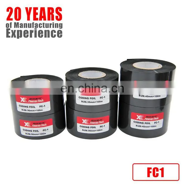 SCF900 FC3 Type Hot Stamping Ribbons Package Date Coding Foil photo-3