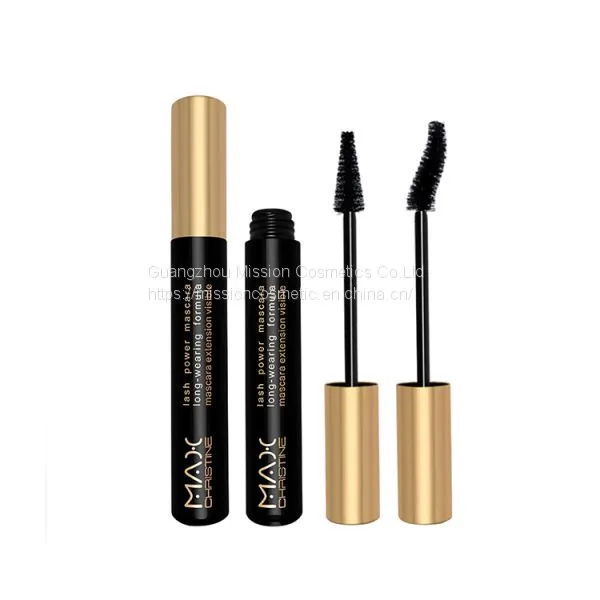 Wholesale custom eyelash extension OEM vegan lengthening waterproof private label 3d fiber lash mascara