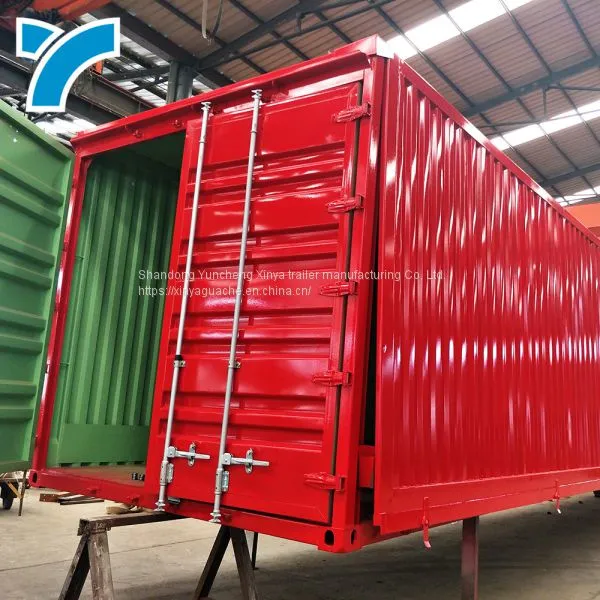Box Transport Semi Trailer Box Cargo Van Trailer photo-3
