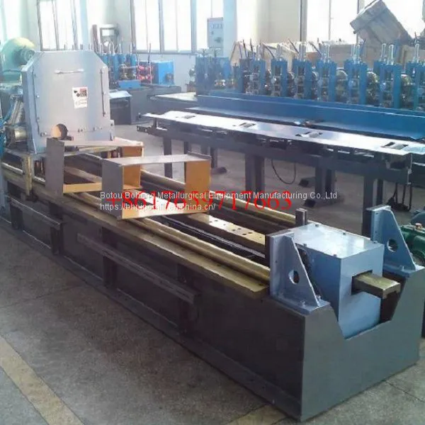 Factory Price Adjustable Round Tube Automatic High Frequency Pipe Welding Machine photo-4