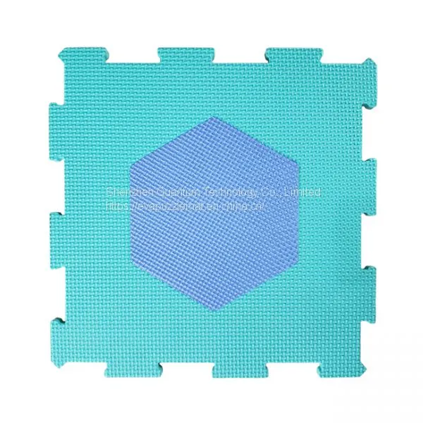 QT MAT Kids Interlocking Playrooms Mat EVA Puzzle photo-2