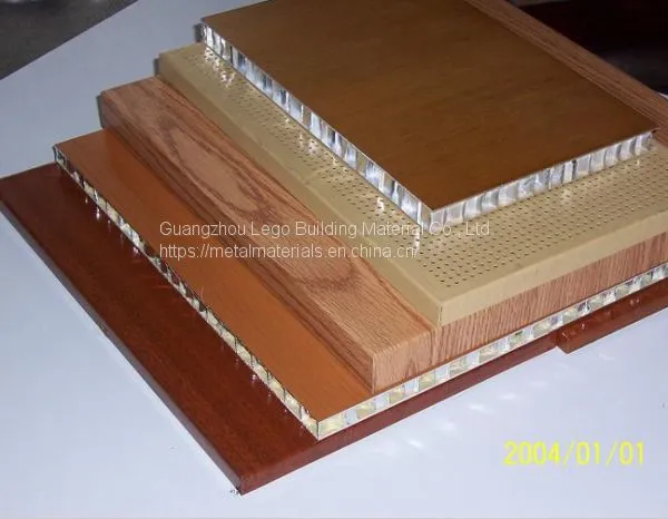 Aluminum Honeycomb Board Plate Building Curtain Wall Composite Wall Panels photo-2