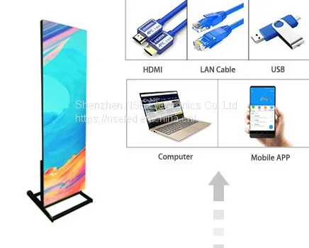 PT LED Poster Series High Density Digital LED Media Player Digital LED Poster China LED Poster photo-5