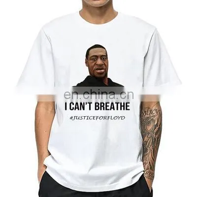 New Arrivals New Custom Print Men's T Shirts 100% Cotton Plus Size Shirt Men's Print T Shirt