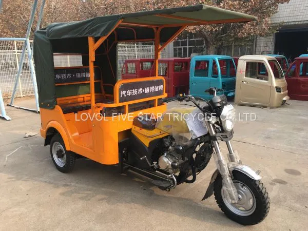 Passenger Tricycle Gasoline Tuktuk Boda Lovol photo-3