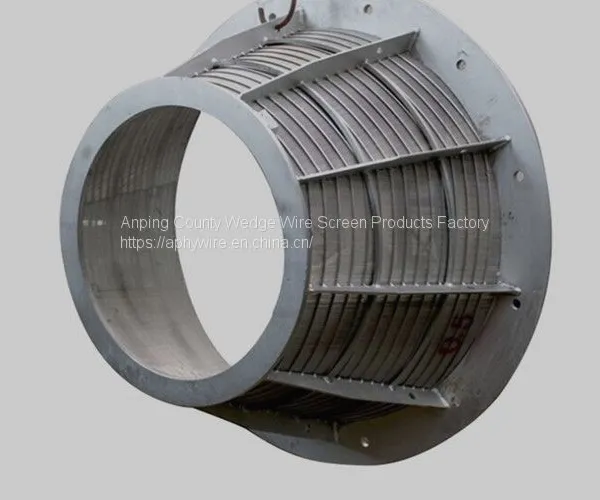 Rotary Drum Screen, Wedge Wire Screen Basket, V Wire Filter Basket photo-4