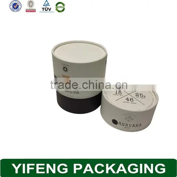 Round Shape Customized Kraft Paper Packaging Boxes With Cap photo-4
