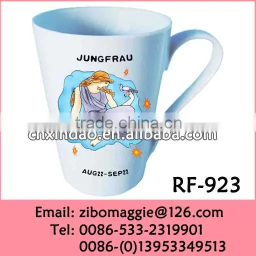 Conic Plain White Porcelain Mugs With Printing for Sulimation Coffee Mugs