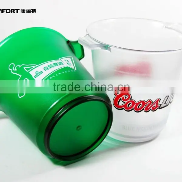 SGS Johnnie Walker Round Ice Bucket Plastic Material Plastic Ice Buckets for Party photo-4