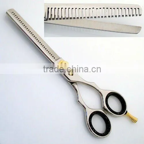 Single Blade Thinning Scissors Sharp Thinning Tooth 6"
