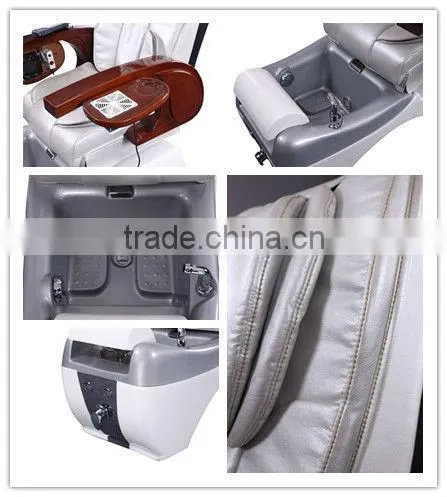 Foshan Furniture Highly Effective Pure Silver Color Pedicure Chair photo-2