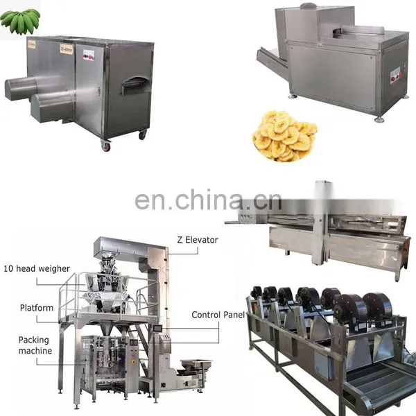 Banana Plantain Peeling Peeler Cutter Slicer Machine photo-3