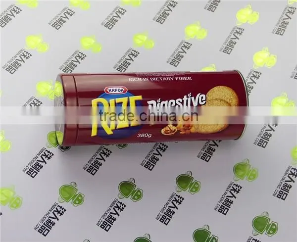 Tinplate Cookies Iron Box Metal Case Steel Can for House Packaging Storage photo-4
