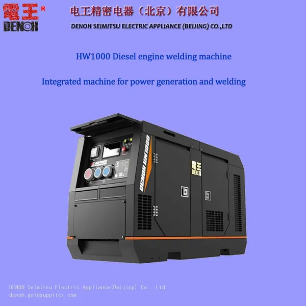 DENOH Portable Type Diesel Welding Generator Welder Machine HW1000 photo-5
