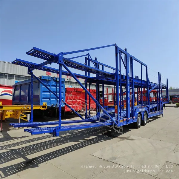6-seater Car Transport Semi-trailer Transporting Semi-trailers by Towing Trailers photo-3