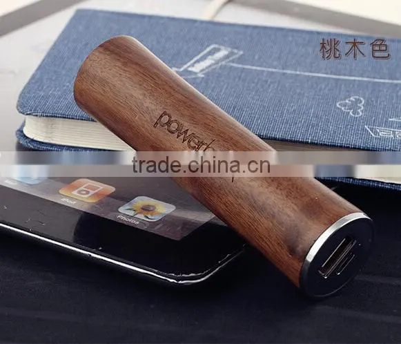 Environmental Wood 2600mAh Power Bank Cheap Charger for Smart Mobile photo-4