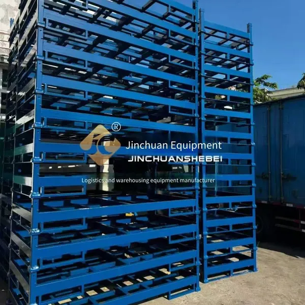 Jinchuan Non-standard Steel Folding Stacking Rack, All-steel Welded Structure, Can be Used as a Transport Container or a Temporary Shelf