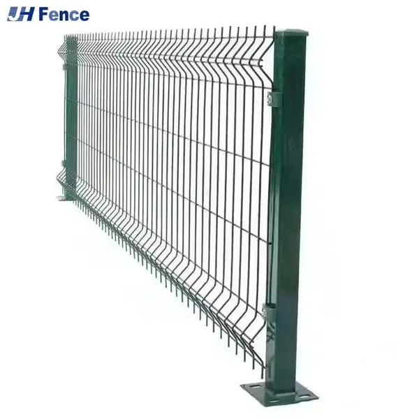 Decorative 3D Curved Welded Wire Mesh Fence - Galvanized or Powder Coated for Outdoor Security photo-4
