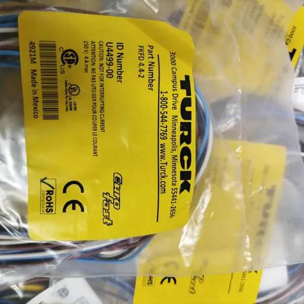 TURCK FKFD 4.4-2 Actuator and Sensor Receptacle – Rear Mount photo-2