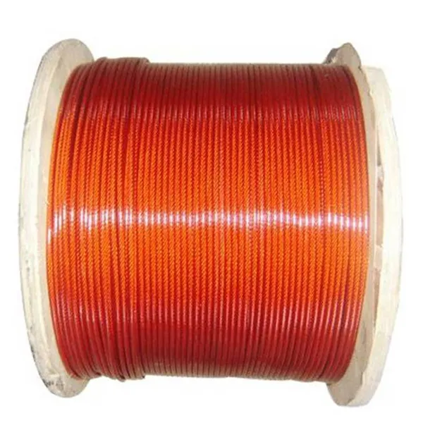 Snap-on Glued 06cr19ni10 Stainless Steel Wire Rope 0.8/1.0/1.2/1.5/2.0mm photo-3