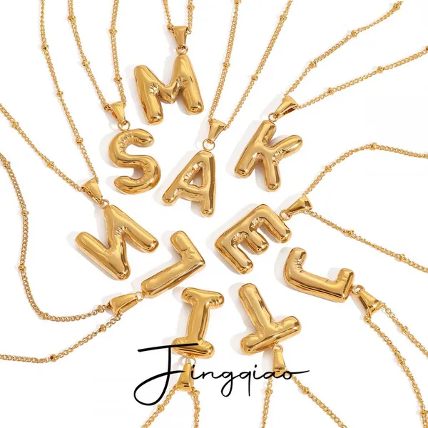 18K Gold PVD Coated Stainless Steel Necklace Charm With 0.5 Micron TiN Layer photo-5