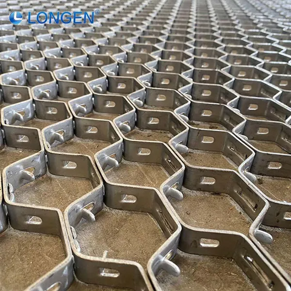 Honeycomb Steel Perforated Grid Refractory Furnace Lining Factory Customization 1mx2m Hexsteel photo-5