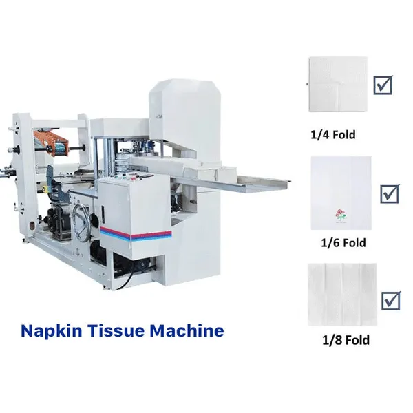 【Automatische Serviettenfaltmaschine 1/4, Serviettenpapier-Druck- und Tissuepapier-Herstellungsmaschine, Weiche Serviettenherstellungsmaschine】

