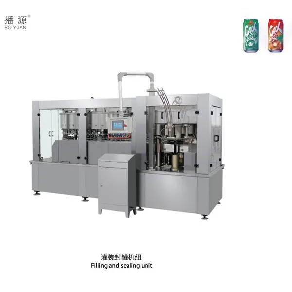 Pop Can Filling and Sealing Unit